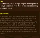 Slots Garden coupon verification screenshot