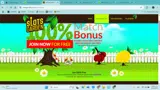Slots Garden coupon verification screenshot