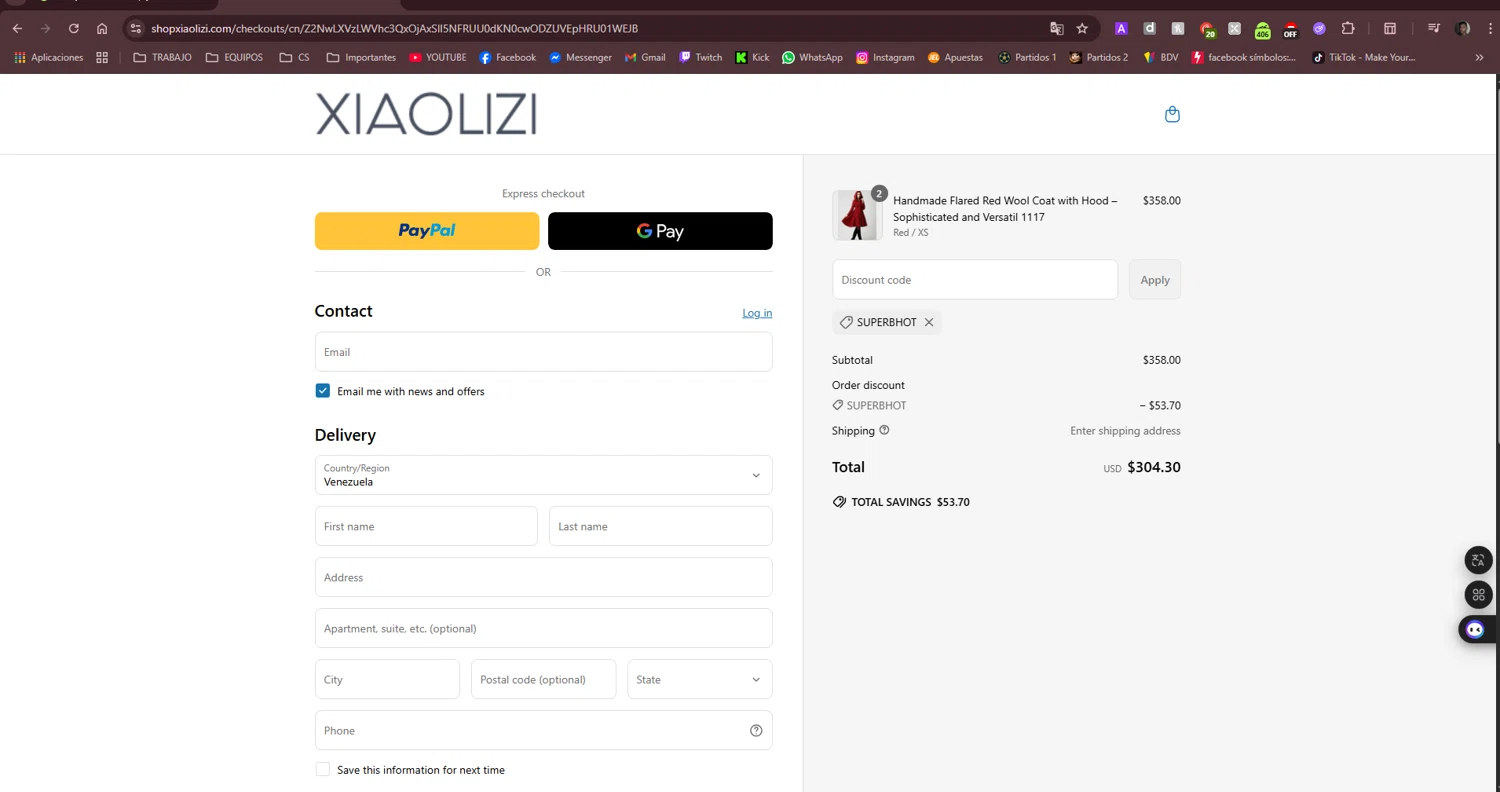 Slots of Vegas checkout page showing Slots of Vegas promo code box | Screenshot taken by SimplyCodes community member on Apr 7, 2025
