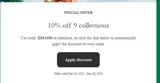 Small Batch Jam Co coupon verification screenshot