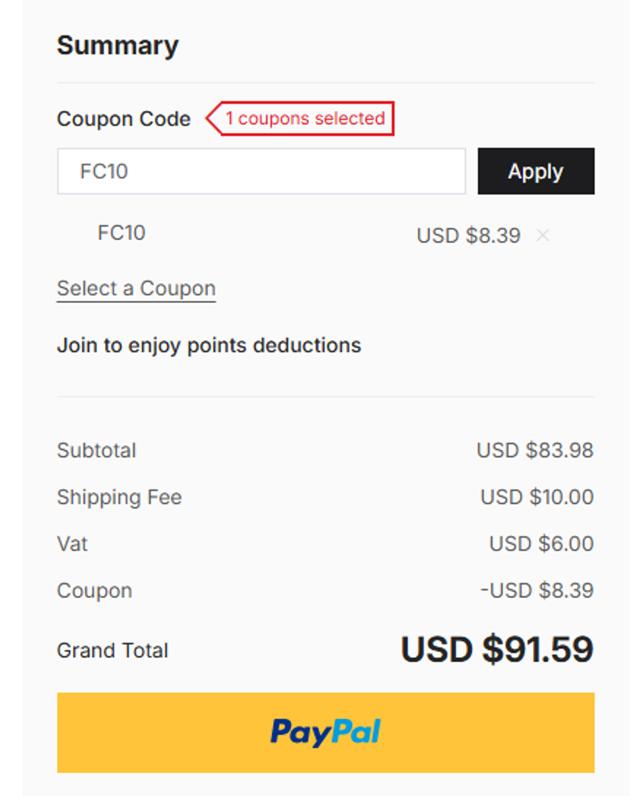 SmallRig checkout page showing SmallRig coupon code box | Screenshot taken by SimplyCodes community member on Sep 4, 2025