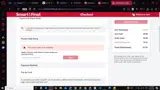 Smart & Final coupon verification screenshot