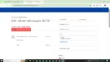 BLITZ coupon verification screenshot