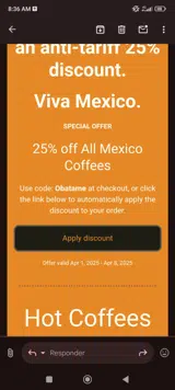 SPRING coupon verification screenshot