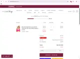 Le71lu coupon verification screenshot
