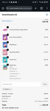 SDW10 coupon verification screenshot