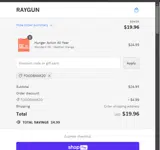 FoodBank20 coupon verification screenshot