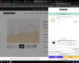 MySmileSet coupon verification screenshot