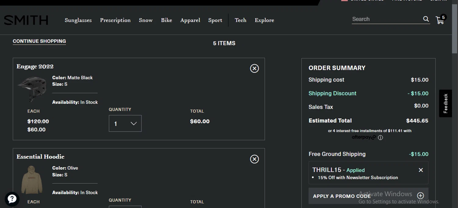 Smith Optics Promo Codes 15 Off September 2024