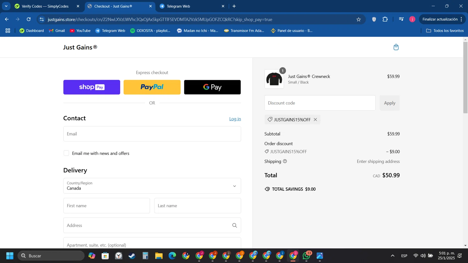 BUY SMM PANEL SCRIPT promo code screenshot showing code FREESHIPPING applied at BUY SMM PANEL SCRIPT checkout page. Uploaded by SimplyCodes community member VictoriousPioneer4638 on Jan 25, 2025