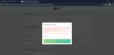 CRISIS coupon verification screenshot