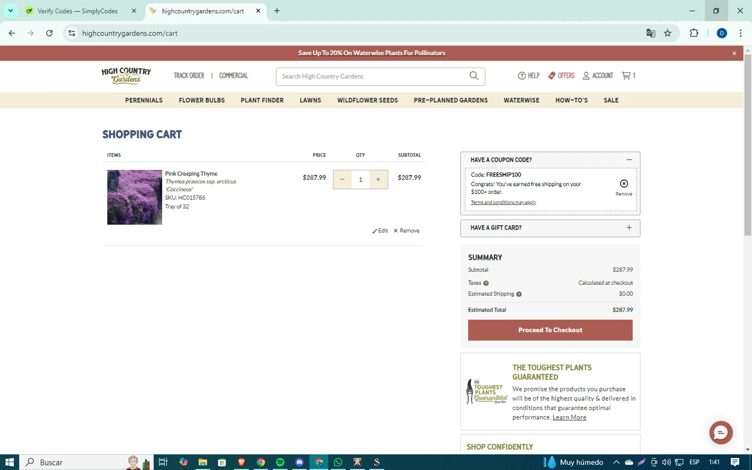 SMS-Activate checkout page showing SMS-Activate promo code box | Screenshot taken by SimplyCodes community member on Sep 16, 2024