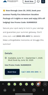 Smugglers' Notch coupon verification screenshot