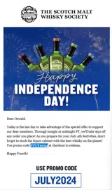 SMWS coupon verification screenshot
