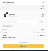 oxygen25 coupon verification screenshot