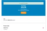 NEWCUST50 coupon verification screenshot