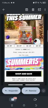 Summer15 coupon verification screenshot