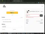 NOV1 coupon verification screenshot