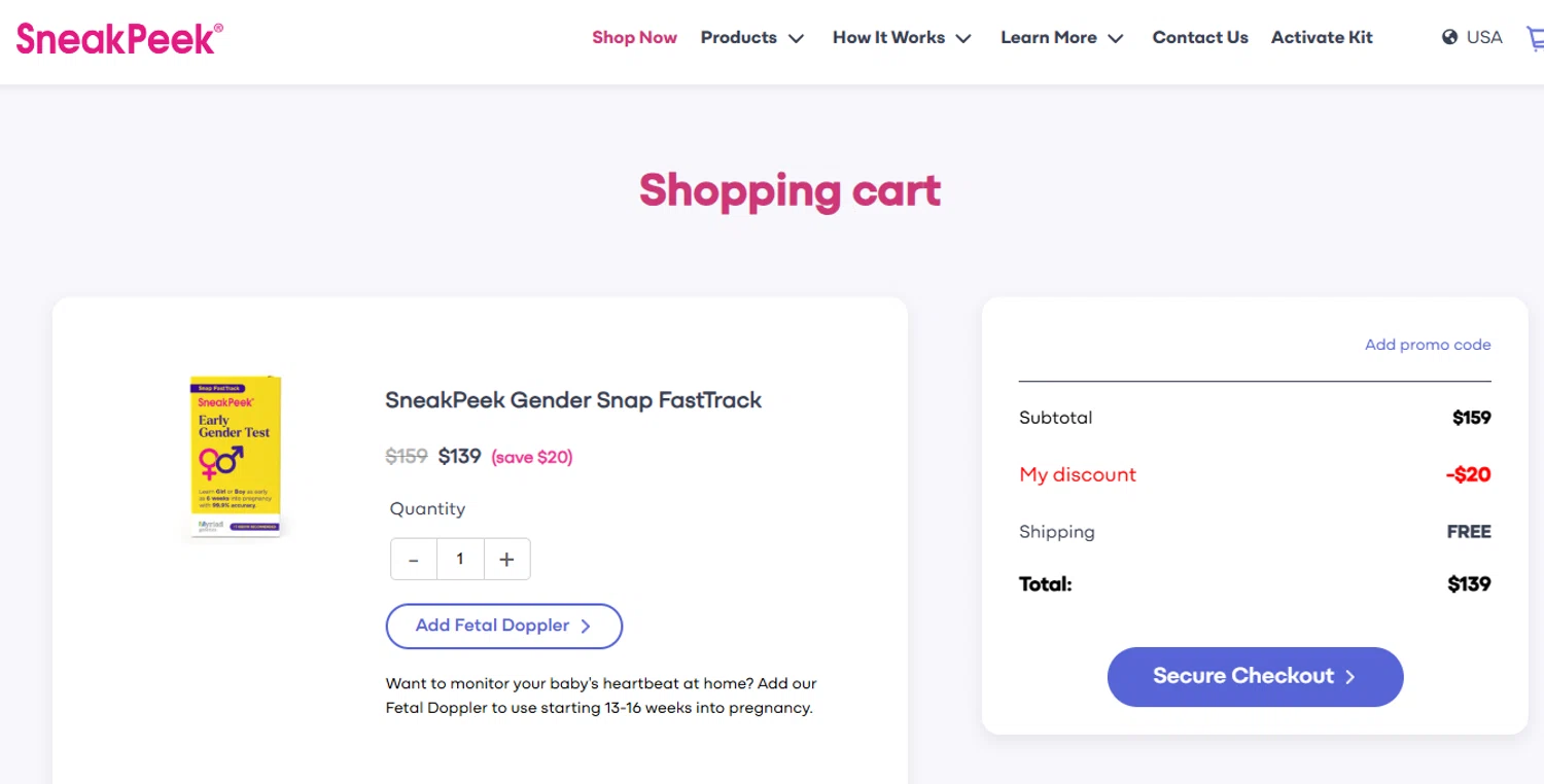 SneakPeek Test promo code screenshot showing code SAVENOW applied at SneakPeek Test checkout page. Uploaded by SimplyCodes community member Gaby04 on Jun 26, 2025