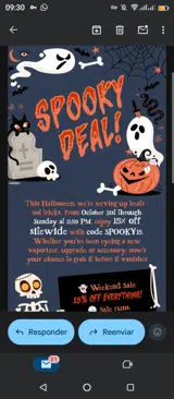 Sneaky Pete Store coupon verification screenshot