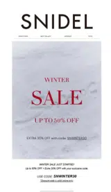 SNWINTER30 coupon verification screenshot