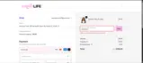 EASTER15 coupon verification screenshot