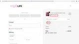 MST coupon verification screenshot