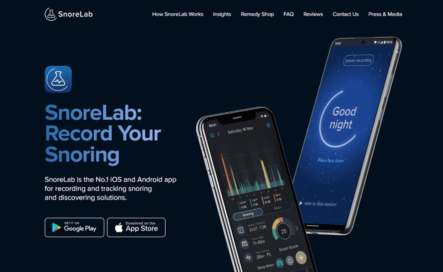 SnoreLab App promo code screenshot showing code SAVE20 applied at SnoreLab App checkout page. Uploaded by SimplyCodes community member SimplyCVerlie on Mar 11, 2025