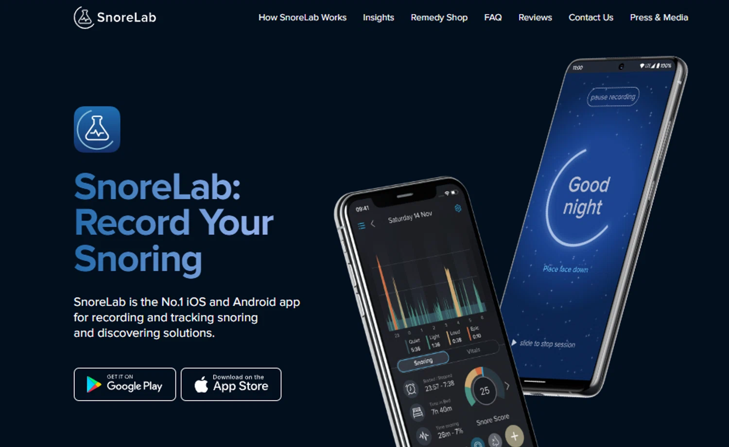 SnoreLab App promo code screenshot showing code SAVE20 applied at SnoreLab App checkout page. Uploaded by SimplyCodes community member SimplyCVerlie on Feb 6, 2025