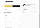 Snowboard coupon verification screenshot
