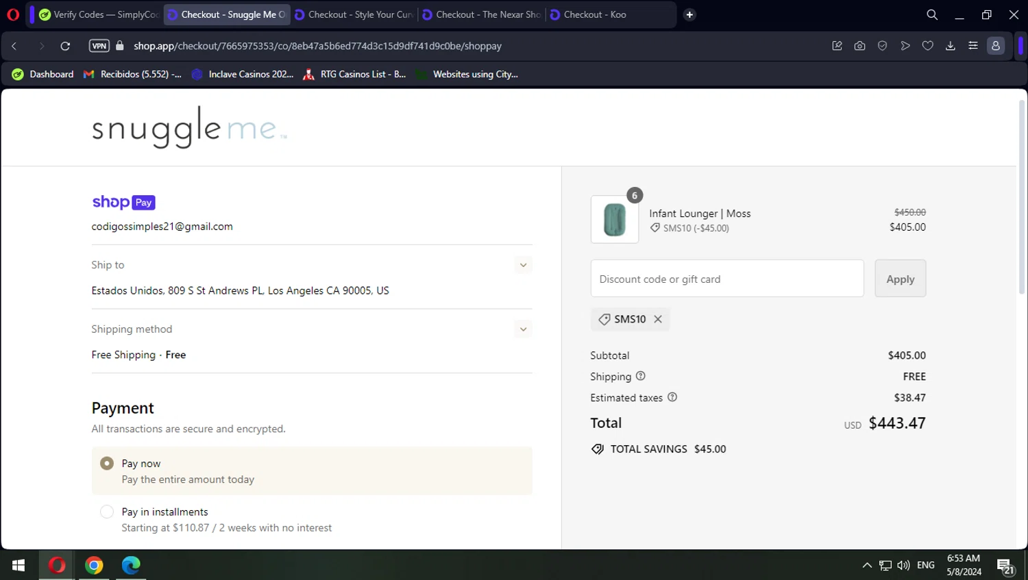 Snuggle Me Promo Codes 15 Off May 2024