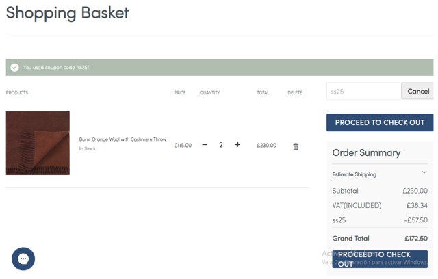 Soak and Sleep checkout page showing Soak and Sleep discount code box | Screenshot taken by SimplyCodes community member on Aug 15, 2025
