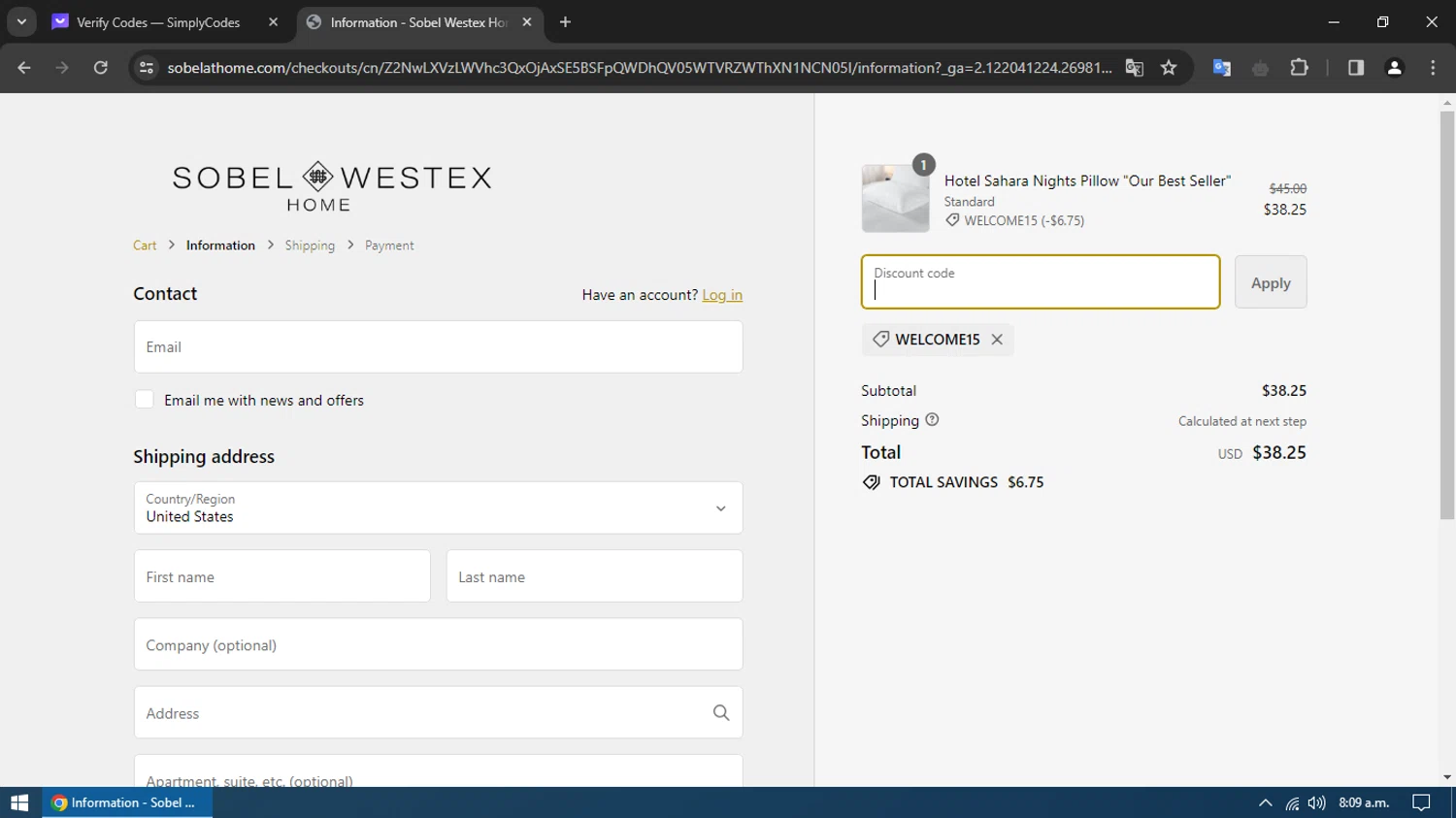 Sobel at Home Promo Codes 15 Off September 2024