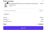 Social House Boutique coupon verification screenshot