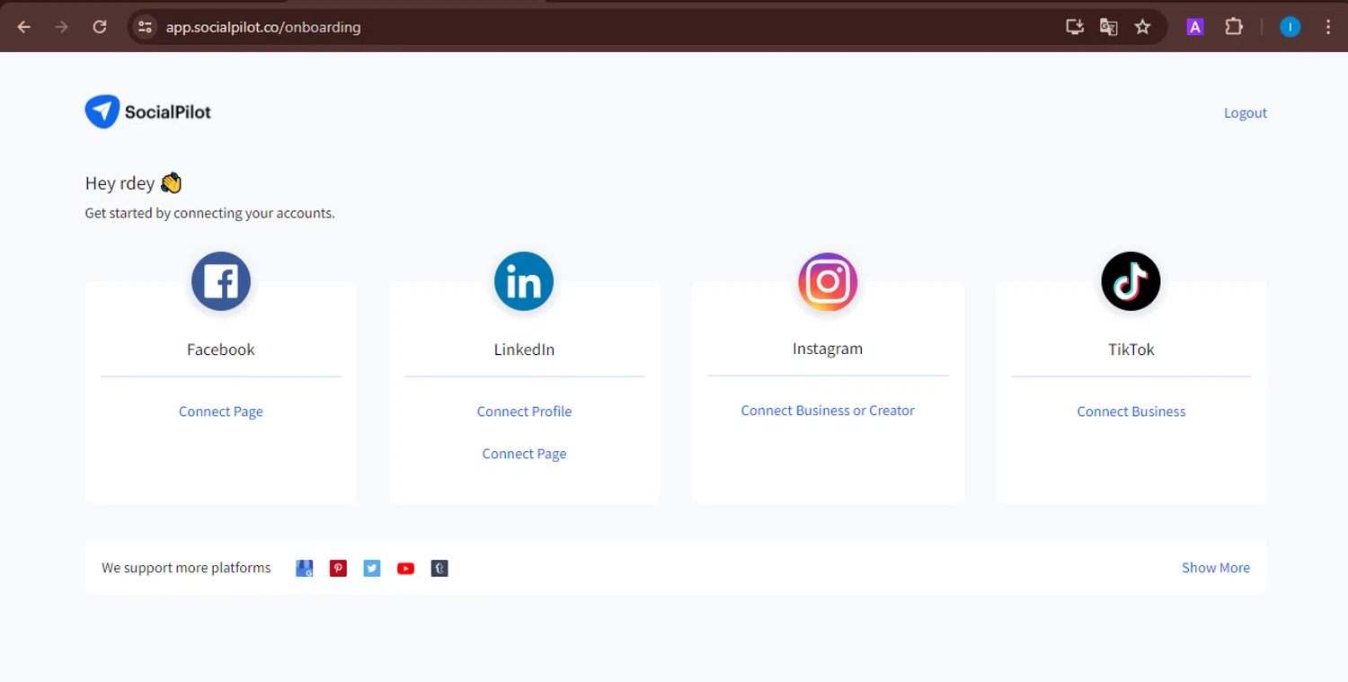 where to use SocialPilot promo code box