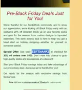 EBFTHANKS coupon verification screenshot