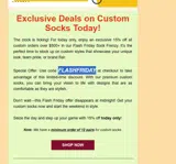 FLASHFRIDAY coupon verification screenshot