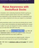 SOCKTOBERBCA coupon verification screenshot