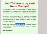 THANKYOU24 coupon verification screenshot