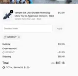 Soda Pup coupon verification screenshot