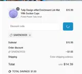 Soda Pup coupon verification screenshot