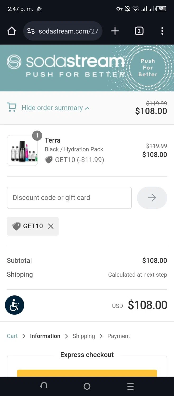 SodaStream Promo Codes 50 Off January 2024