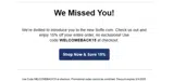 WELCOMEBACK15 coupon verification screenshot