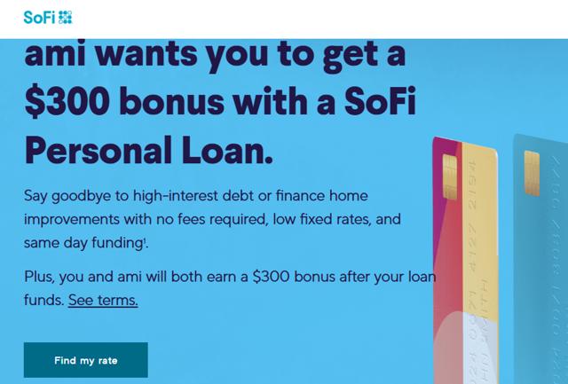 SoFi checkout page showing SoFi promo code box | Screenshot taken by SimplyCodes community member on Dec 12, 2024