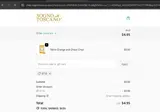 Sogno Toscano coupon verification screenshot