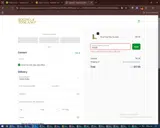 Sogno Toscano coupon verification screenshot
