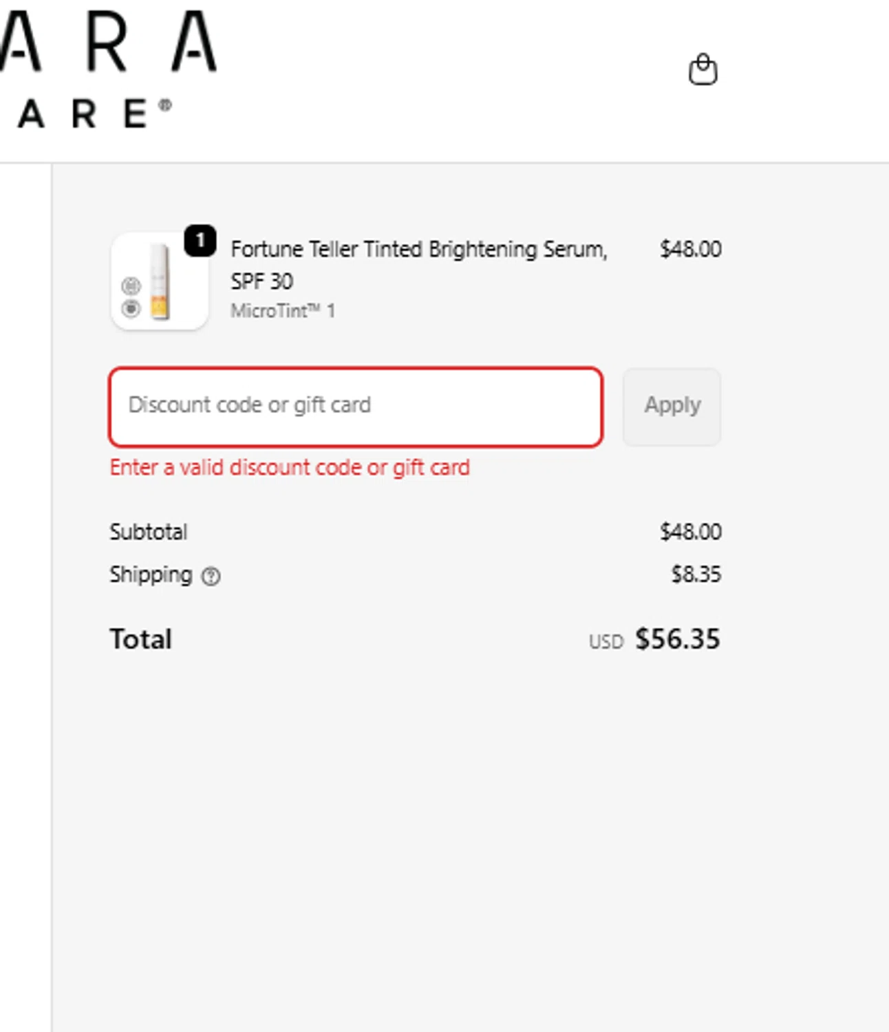 Solara Suncare discount code screenshot showing code HELLO15 applied at Solara Suncare checkout page. Uploaded by SimplyCodes community member Lisboa on Nov 24, 2025