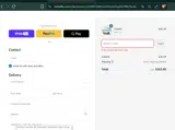 QUIETSAIL60 coupon verification screenshot
