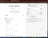 Sole Bliss coupon verification screenshot