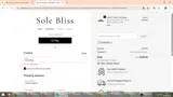 Sole Bliss coupon verification screenshot